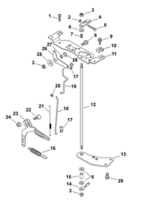 Kohler Cv730-3148 Engine Controls Diagram and Parts List for Z-FORCES60 (53BH5FJD-53BH5FJD050)(2013) Cub Cadet Lawn Tractor